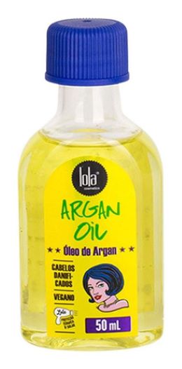 Óleo Capilar Argan Oil 50ml Lola Cosmetics - Proteção e Brilho Intenso