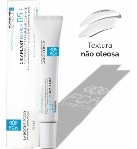 Cicaplast Baume B5+ La Roche-Posay 20ml – Bálsamo Multirreparador com Pantenol e TRIBIOMA