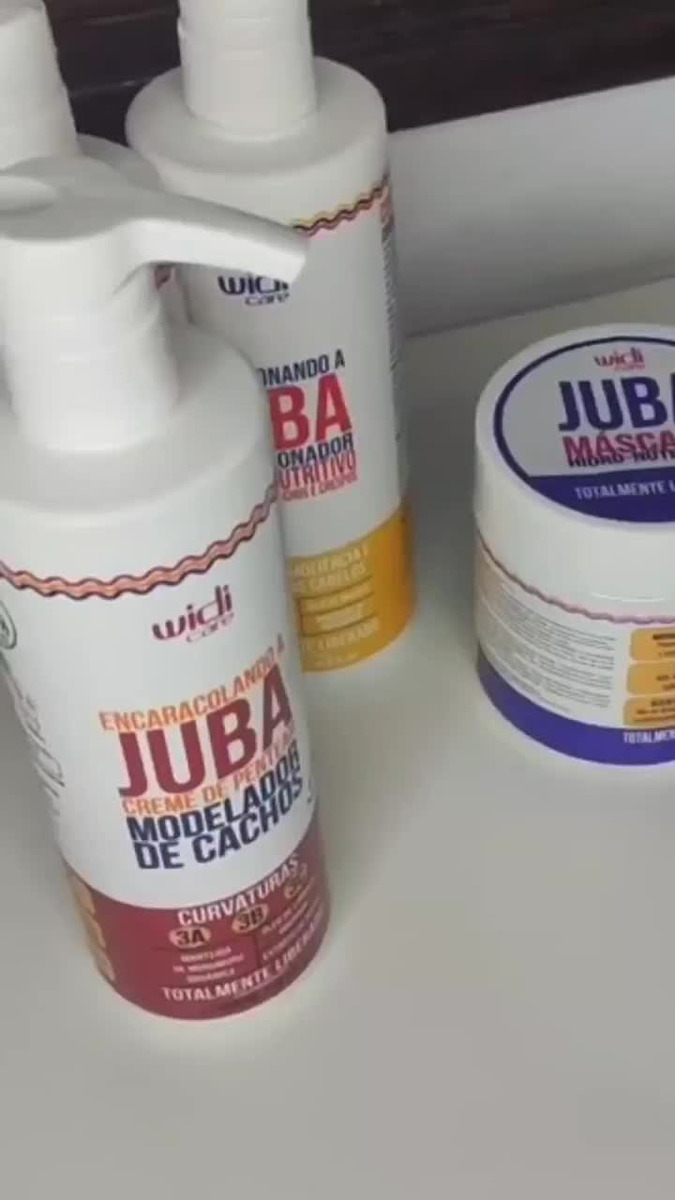 Creme de Pentear Widi Care Encaracolando a Juba 500ml – Cachos Definidos e Hidratados - vista adicional