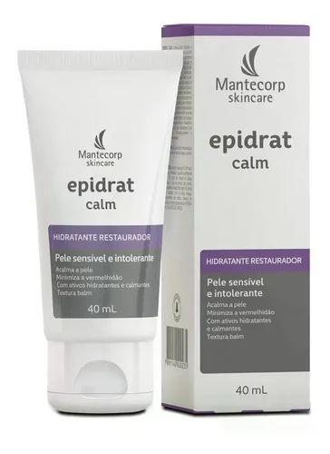 Hidratante Facial Mantecorp Epidrat Calm 40g – Para Peles Sensíveis e Irritadas