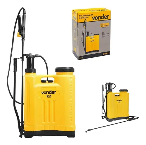 Pulverizador Costal Manual Vonder PC020 20L – Compressão Prévia, Bico Ajustável e Mangueira 1,2m - vista adicional