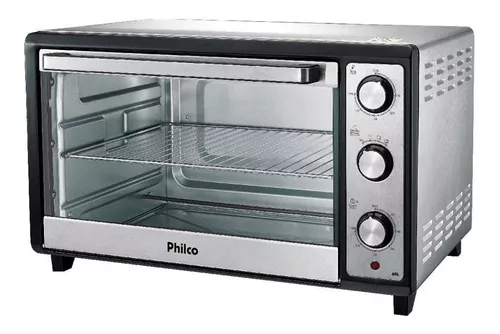 Forno Elétrico de Bancada Philco PFE60I 60L – 110V, Timer 120 Min, Grill, Luz Interna