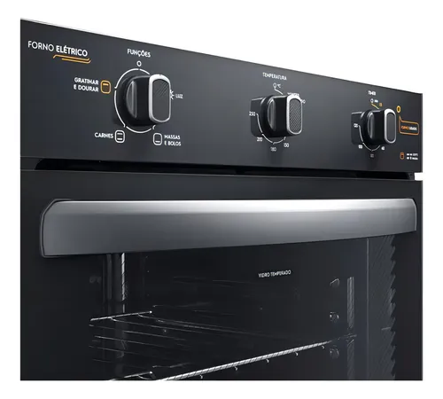 Forno de Embutir Continental OC8EM 80 L Inox – Elétrico 127 V, Grill, Timer Digital e Limpeza Fácil - vista adicional