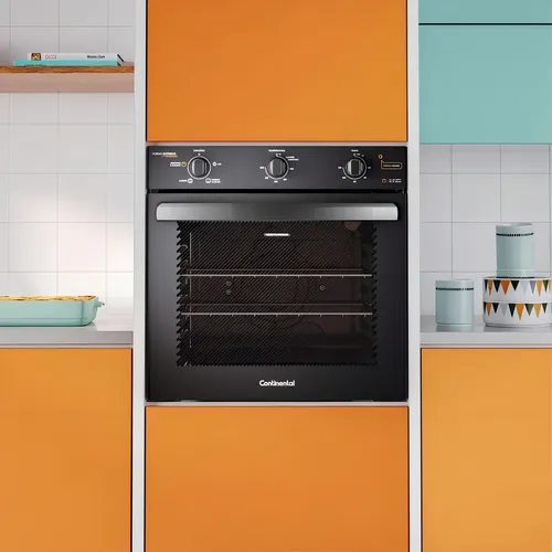Forno de Embutir Continental OC8EM 80 L Inox – Elétrico 127 V, Grill, Timer Digital e Limpeza Fácil - vista adicional