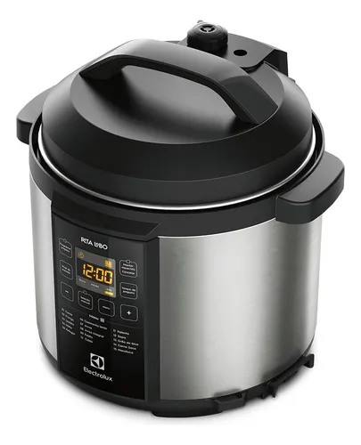 Panela Elétrica de Pressão Electrolux PCC20 Rita Lobo 6L Inox com Display Digital - vista adicional