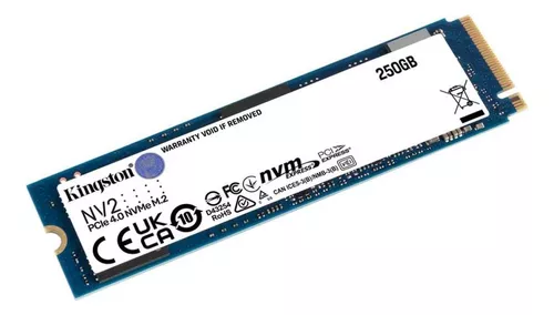 SSD Kingston NV2 250GB M.2 2280 NVMe PCIe 4.0 – Alta Velocidade e Eficiência