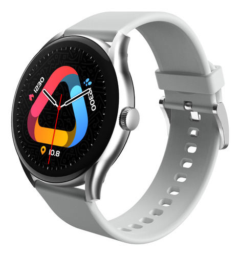 Relógio Smartwatch QCY GT S8 AMOLED Bluetooth IPX8 – Versão Cinza