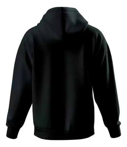 Moletom Canguru Relaxado com Capuz e Cordão Neon Unissex Flanelado - vista adicional
