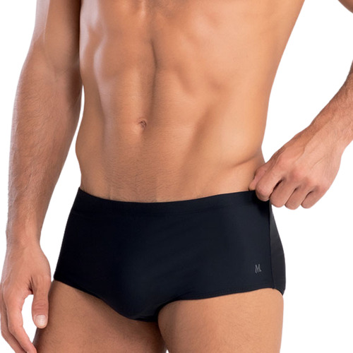 Sunga Mash Slip Lisa Masculina Adulto Praia Proteção Uv