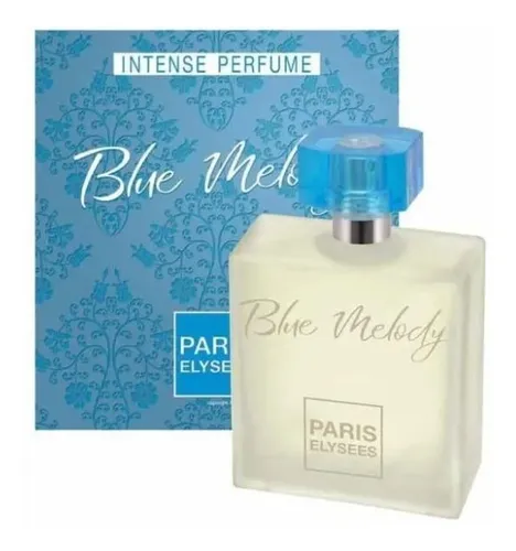 Perfume Feminino Blue Melody Paris Elysees EDT 100ml – Aroma Cítrico Frutado e Refrescante - vista adicional