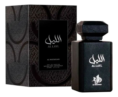 Perfume Árabe Masculino Al Layl Al Wataniah EDP 100ml