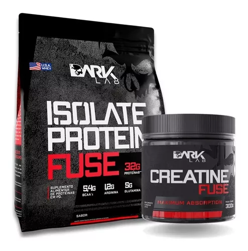 Combo Whey Isolate Protein 900g + Creatina Fuse 300g - Dark Lab