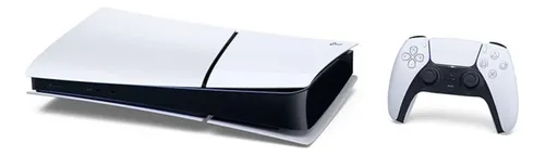 Console Sony PlayStation 5 Digital Slim 1TB Branco com 2 Jogos e Controle Sony - vista adicional